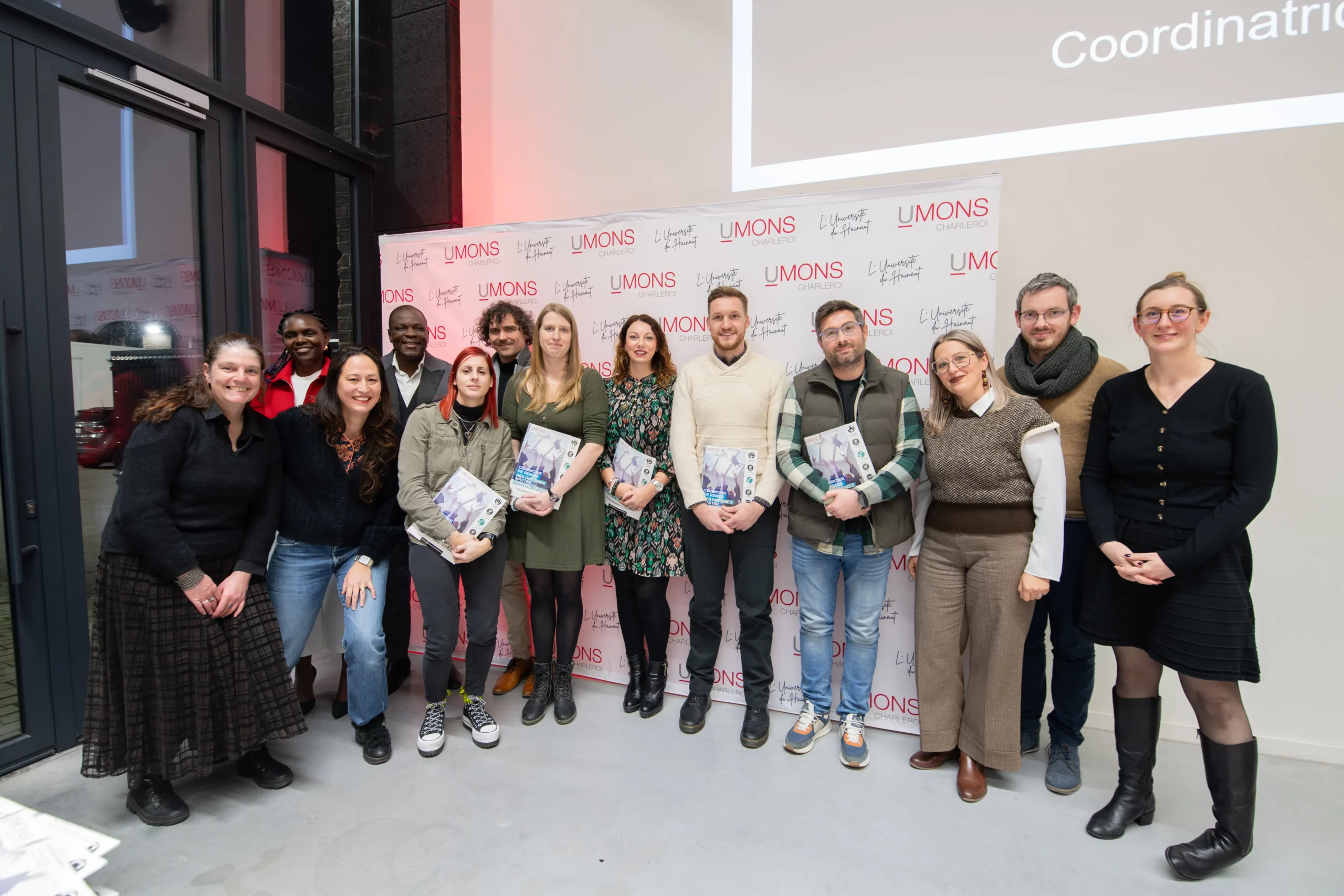 Remise diplome charleroi umons